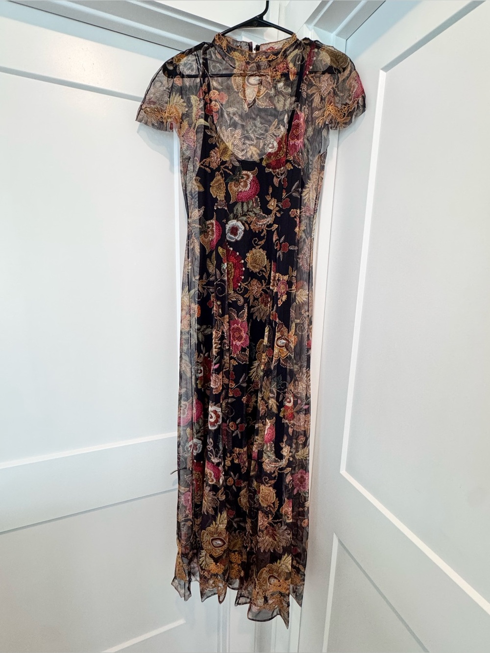Johnny Was Kaimarie Mesh Dress - Picture 4 of 12